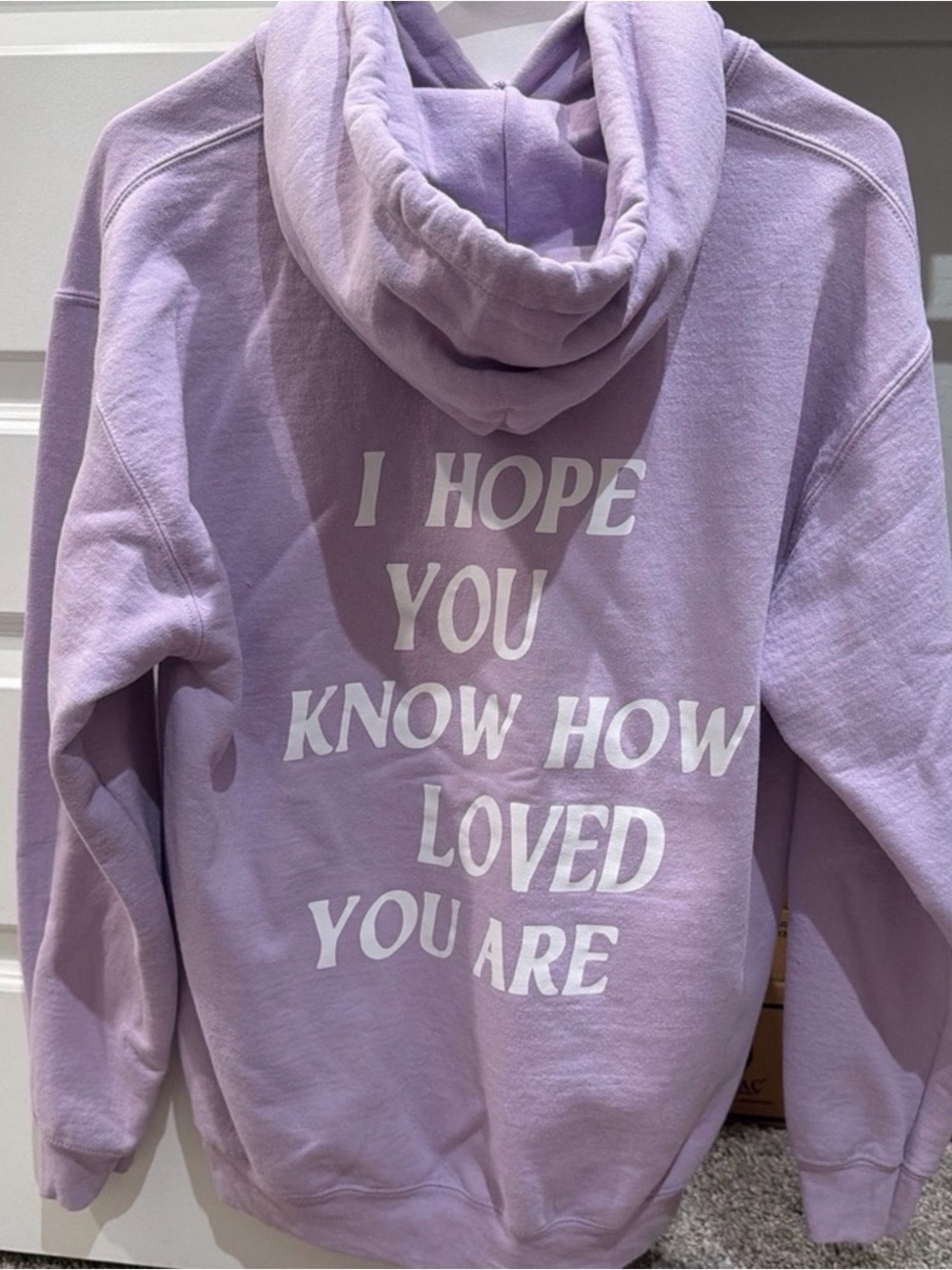 Lilac Graphic Hoodie